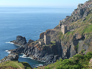 Coastal views of Botallack Mines