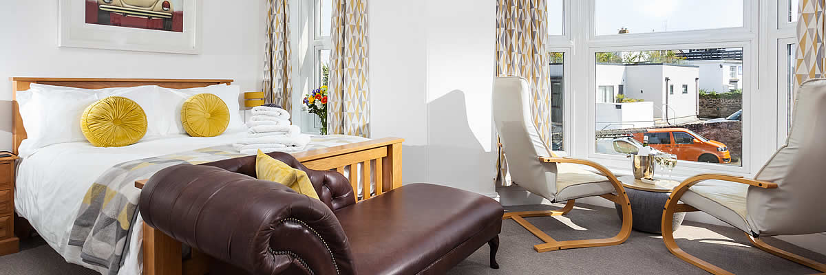 Quality bed and breakfast room accommodation at St Ives, Cornwall