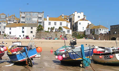 The harbour at St Ives